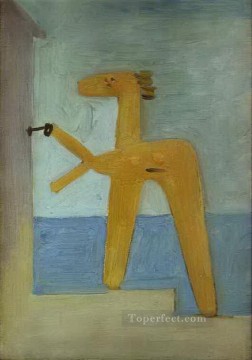 パブロ・ピカソ Painting - 小屋を開ける入浴者 1928 年キュビズム パブロ・ピカソ